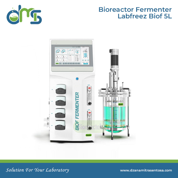 Bioreactor Fermenter Labfreez Biof 5L