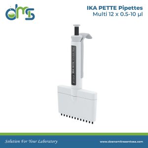 IKA PETTE Pipettes multi 12 x 0.5-10 µl