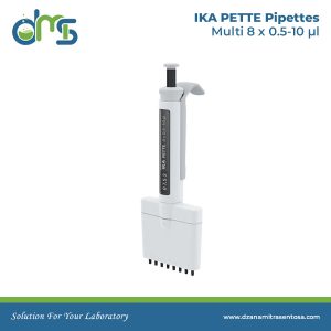 IKA PETTE Pipettes multi 8 x 0.5-10 µl